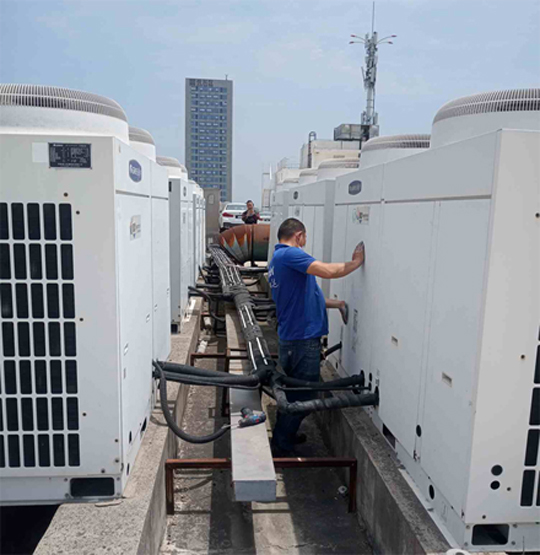 宜秀中央空调制热和不制冷系统维修方法